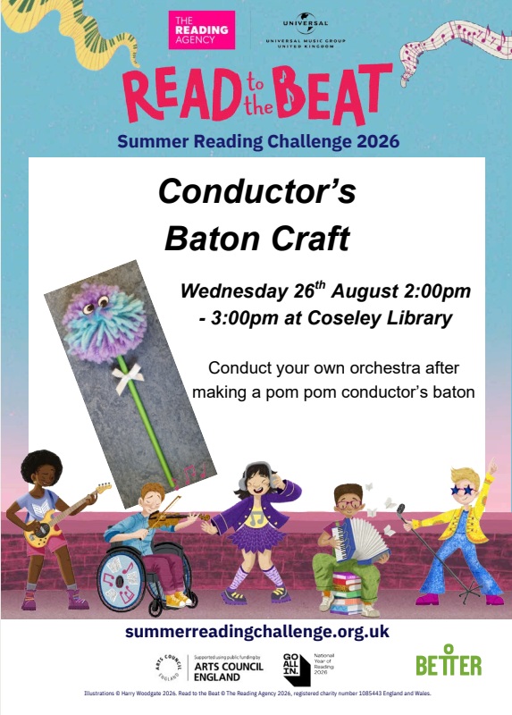 Coseley Library - Summer Reading Challenge: Conductor's Baton